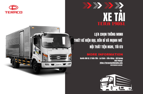 Giá xe tải Tera 190SL 2025 – Khuyến mãi hấp dẫn từ Tây Thiên Phú