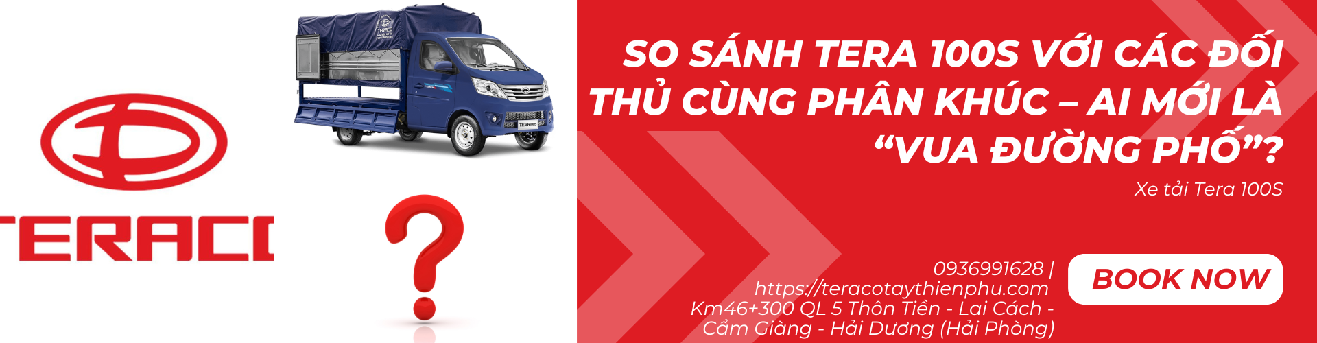 So sánh Tera 100S với các đối thủ cùng phân khúc – Ai mới là “vua đường phố”?