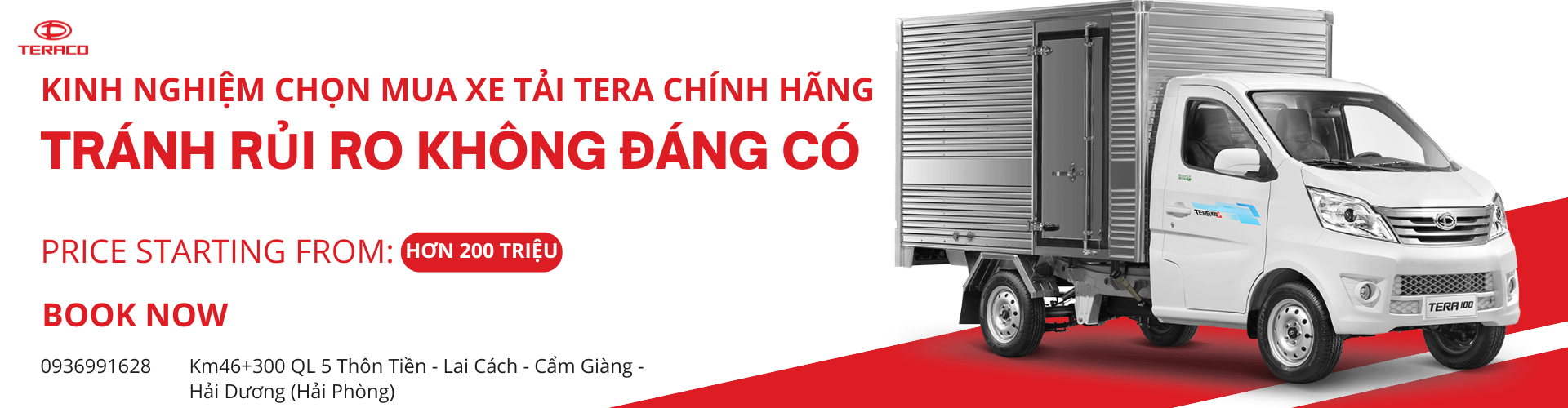 Kinh nghiệm chọn mua xe tải Tera chính hãng – Tránh rủi ro không đáng có