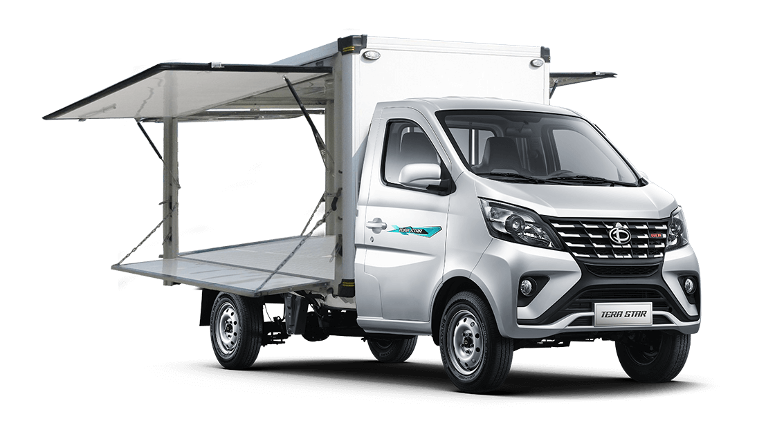 Xe Tải Tera Star Thùng Cánh Dơi: Đỉnh Cao Kinh Doanh Lưu Động Thế Hệ Mới