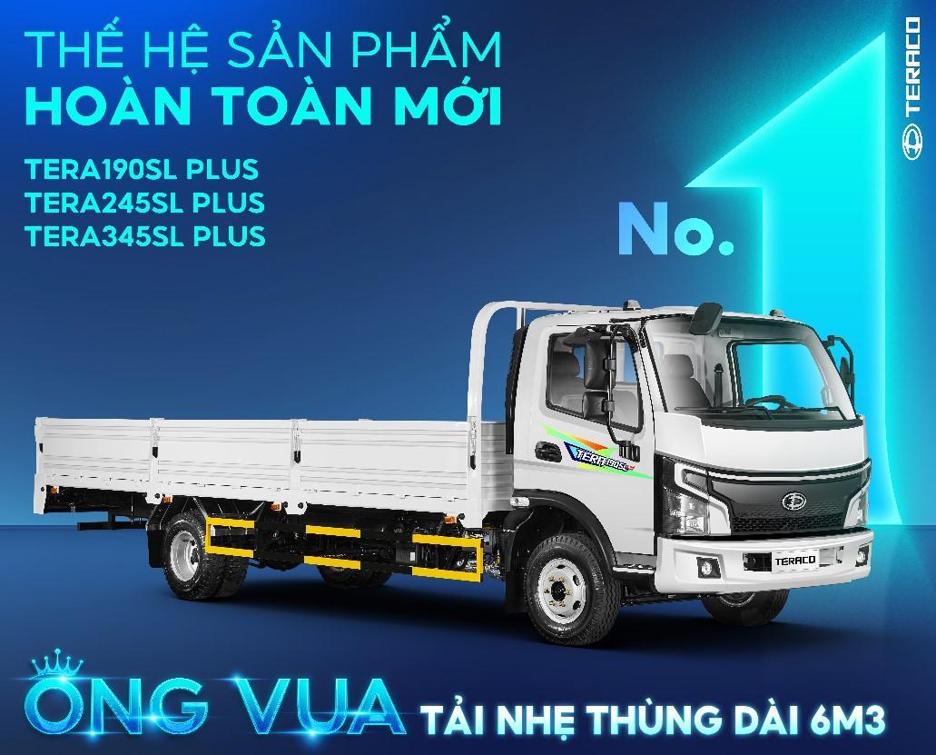 01 tải nhẹ thùng dài 6m3 teraco