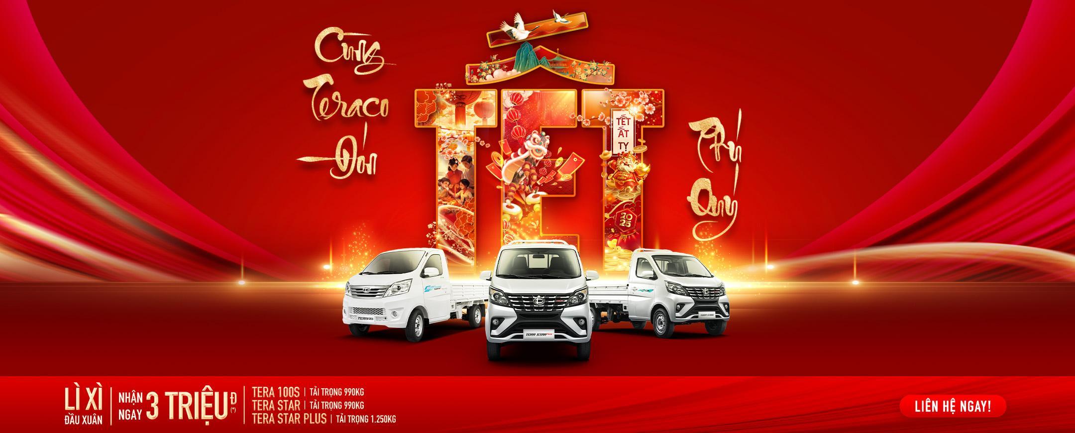 TẢI NHẸ MÁY XĂNG TERACO – THIẾT KẾ TIÊN PHONG – VẬN HÀNH LINH HOẠT