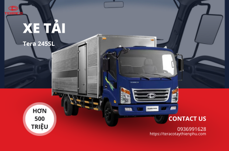 Giá xe tải Tera 245SL tại Hải Dương – Mua chính hãng ở đâu?