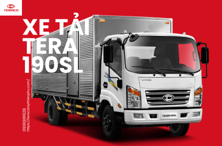 Đánh giá xe tải Tera 190SL – Động cơ mạnh mẽ, tải trọng vượt trội