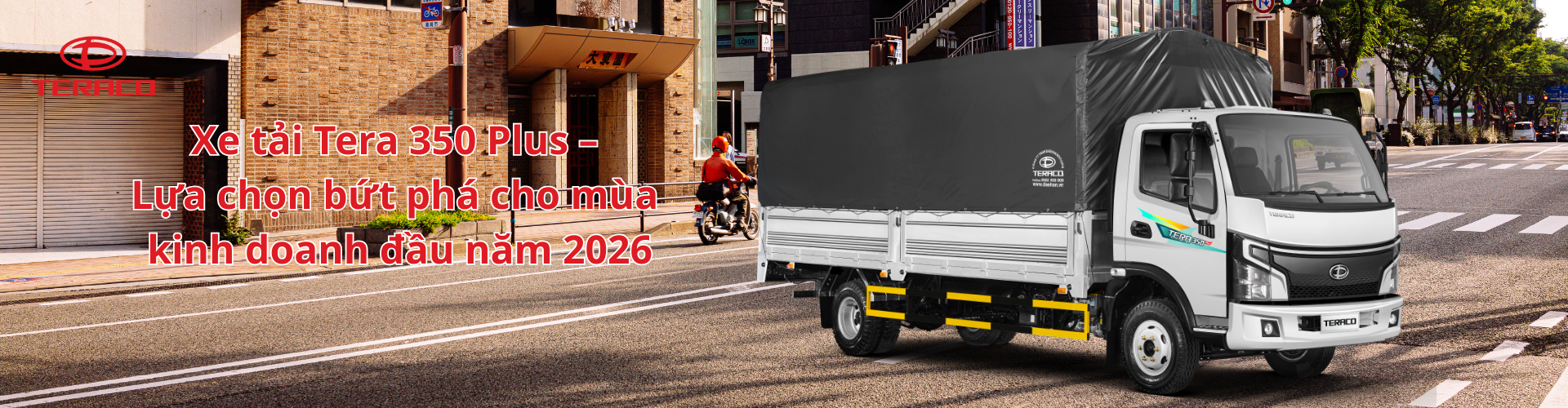 Xe tải Tera 350 Plus – Lựa chọn bứt phá cho mùa kinh doanh đầu năm 2026