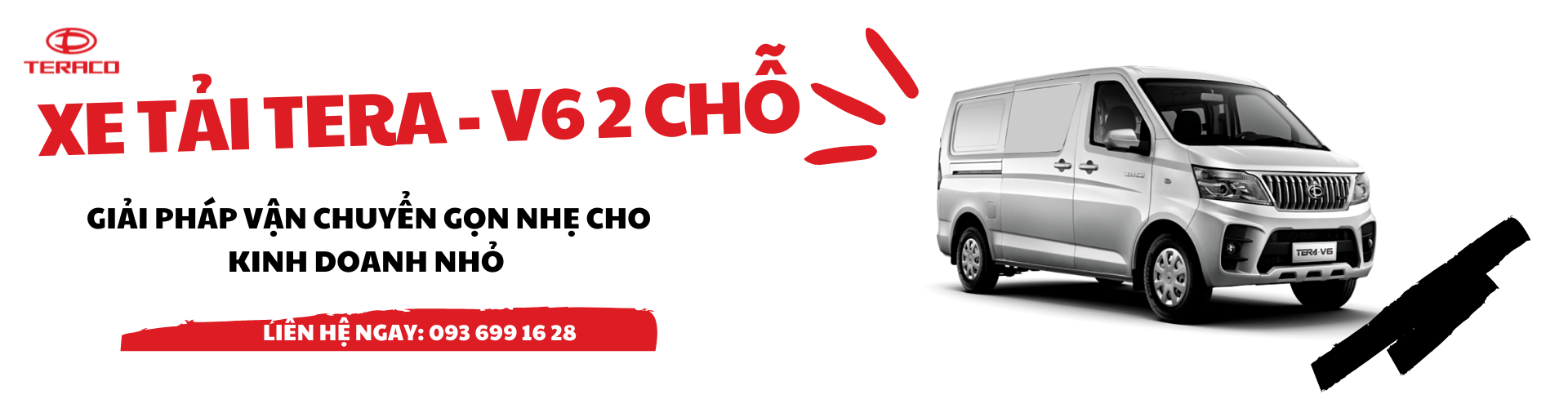 Đánh giá chi tiết xe tải Tera V6 2 chỗ – Giải pháp vận chuyển gọn nhẹ cho kinh doanh nhỏ